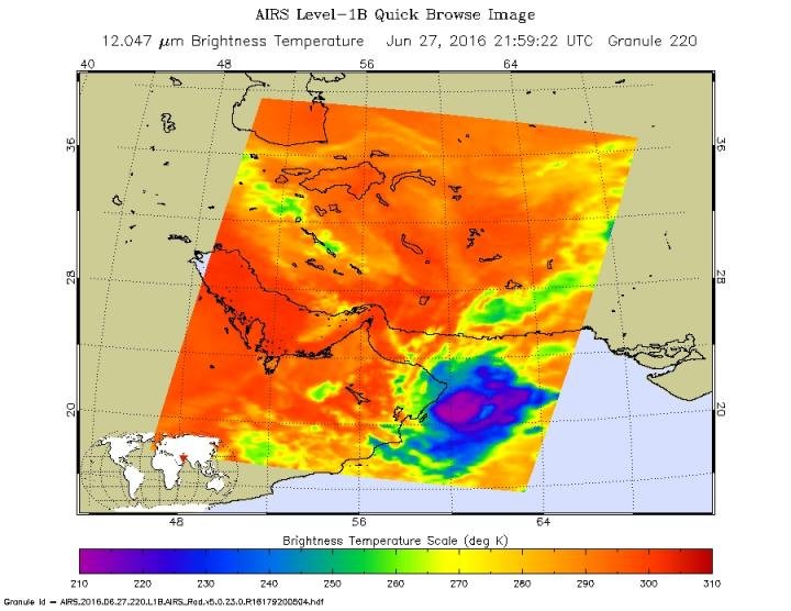 NASA sees wind shear affecting Tropical Cyclone 02A