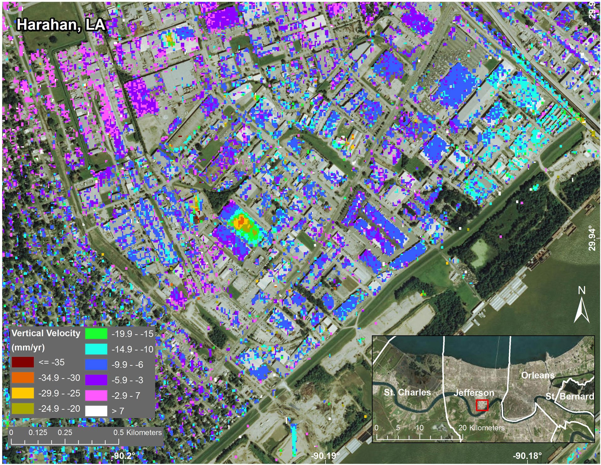 New study shows rate at which New Orleans is sinking