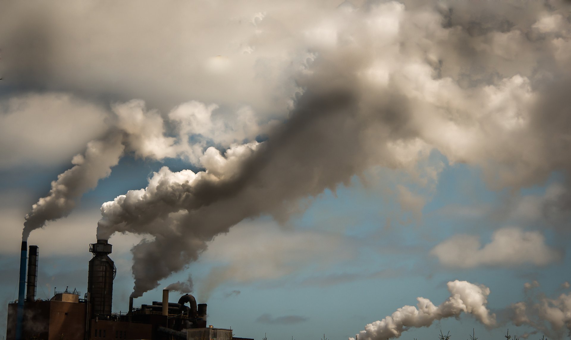 Giant vacuum cleaner eats pollution