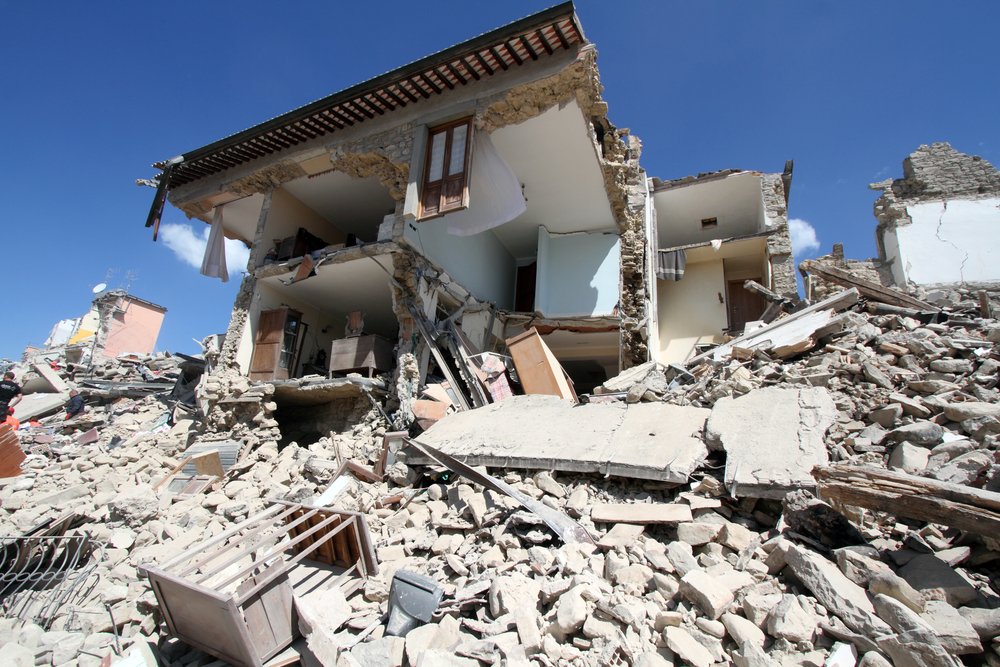 First look at damage caused by central Italy earthquake