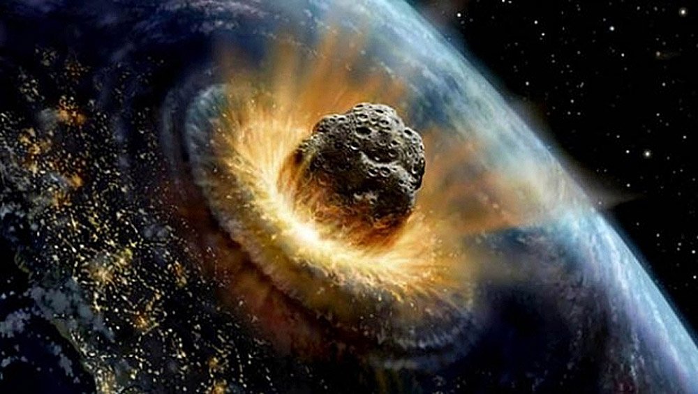 Asteroid impacts may be responsible for seeding life on Earth