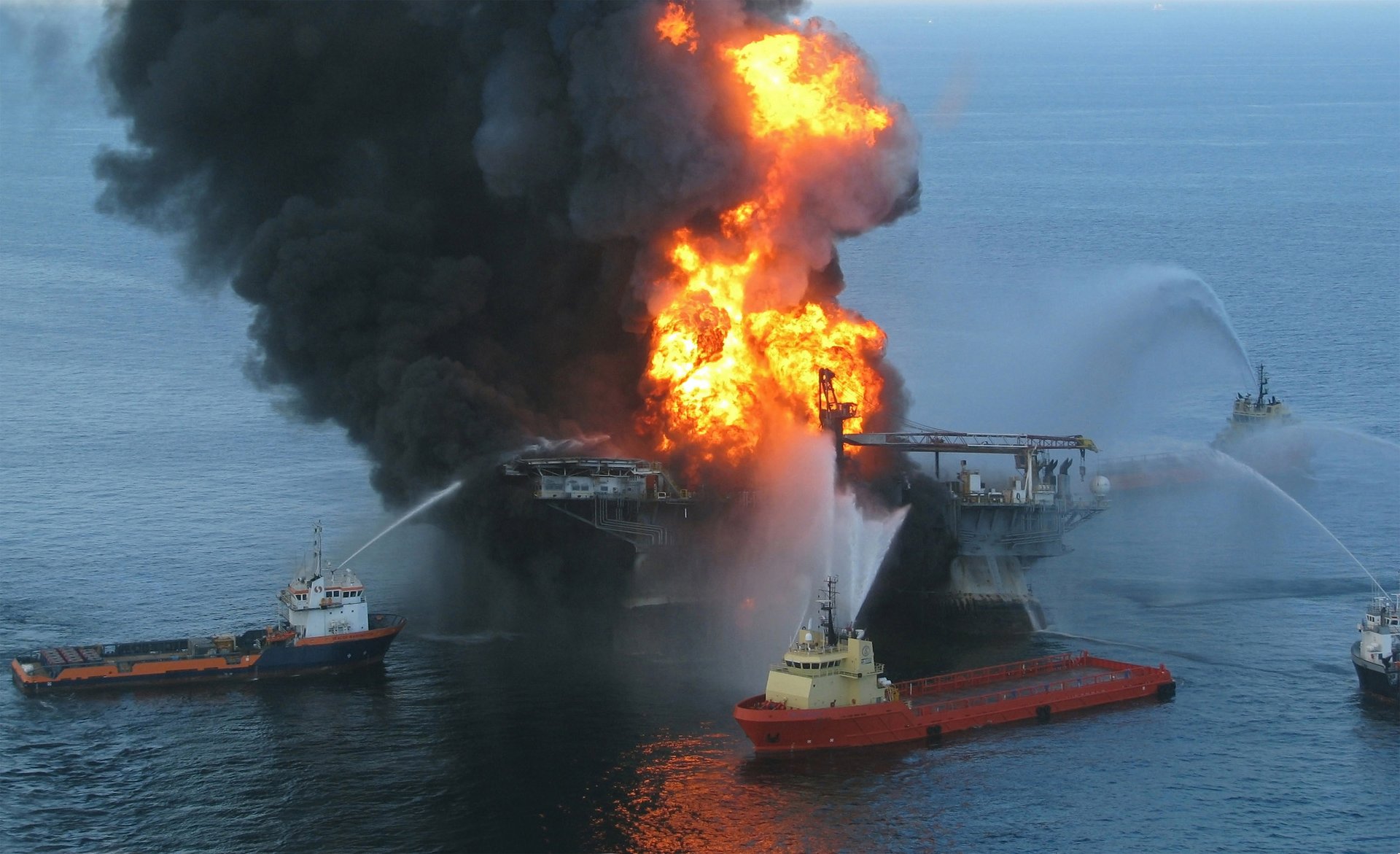 What is the long-term damage from the Deepwater Horizon oil spill?