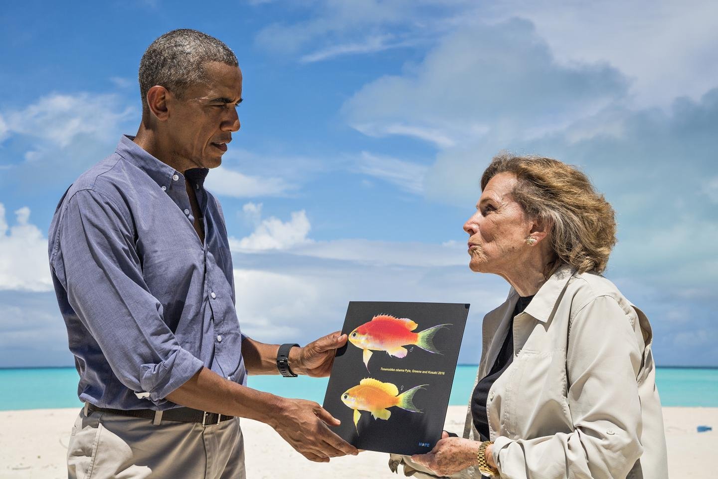 Tosanoides obama : New fish species named after President Barack Obama