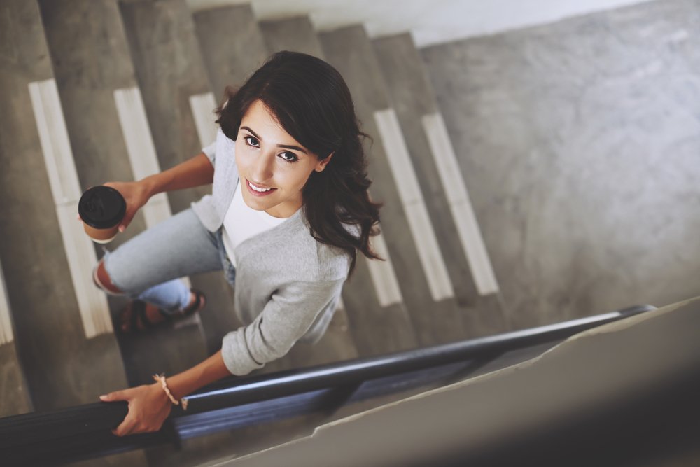 Need a pick-me-up? Climbing stairs could beat caffeine
