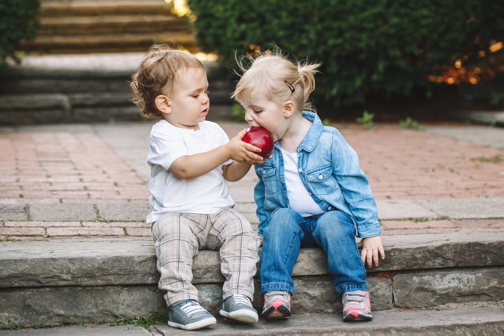 Study: Voluntary sharing makes young children happy