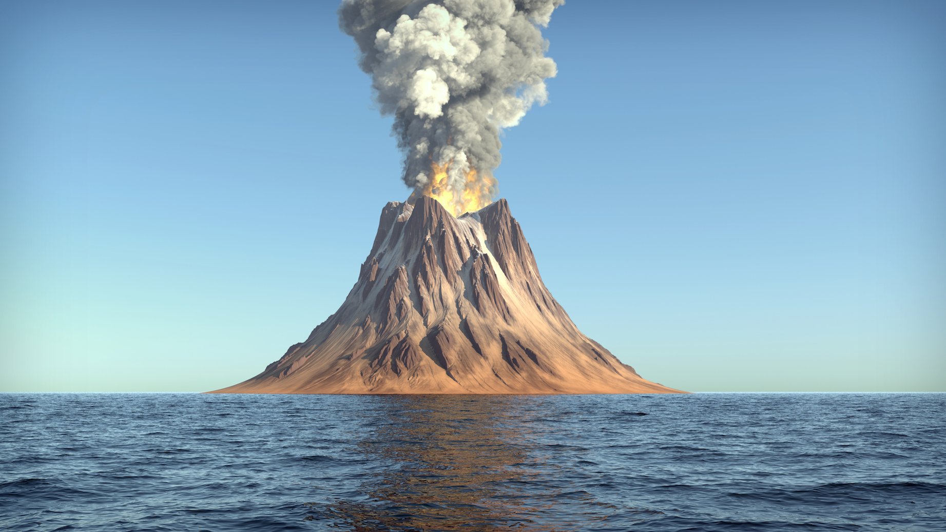 Sea-level declines, volcanoes explain unusual temperature drop