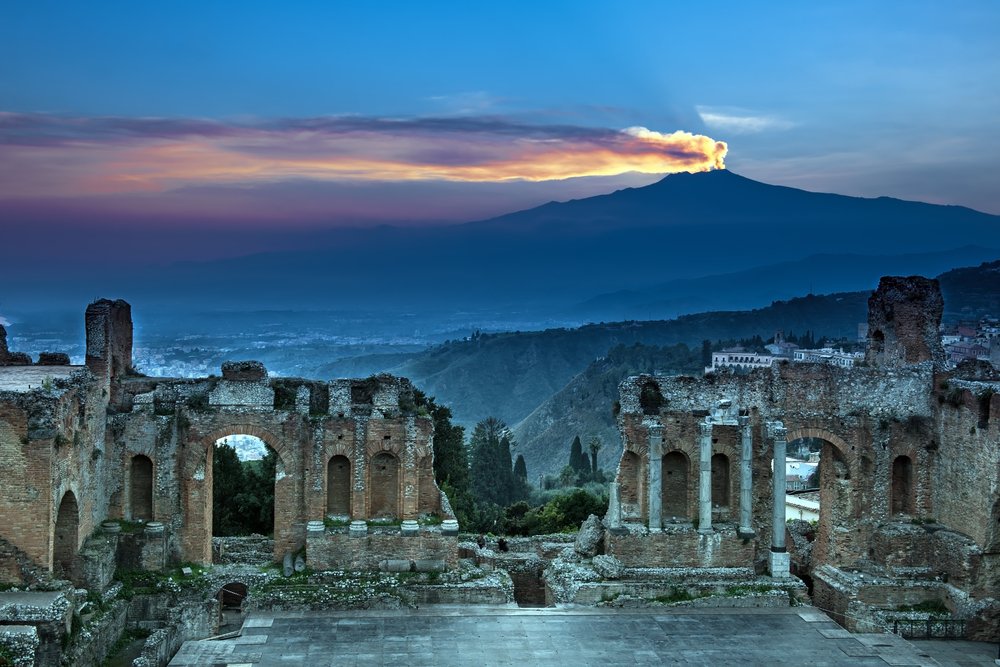 High sea levels may have shaped volcanic Mount Etna