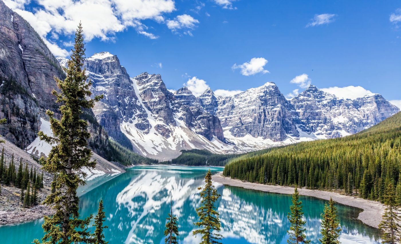 The Rocky Mountains are gradually recovering from acid rain