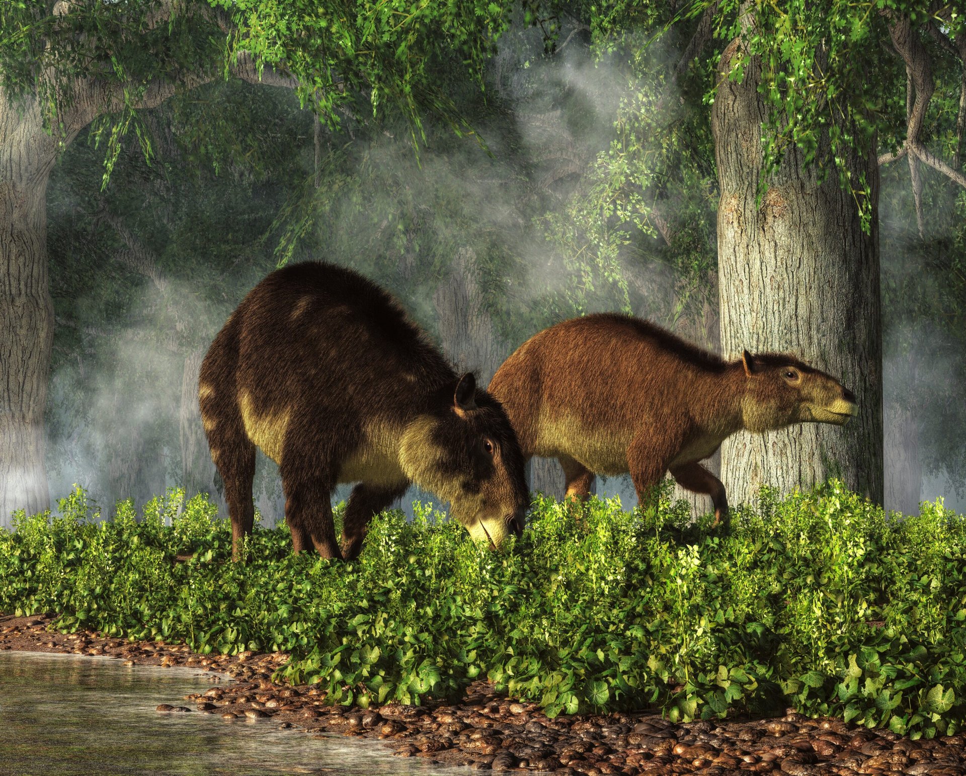 Ancient mammals bulked up to deal with drastic changes