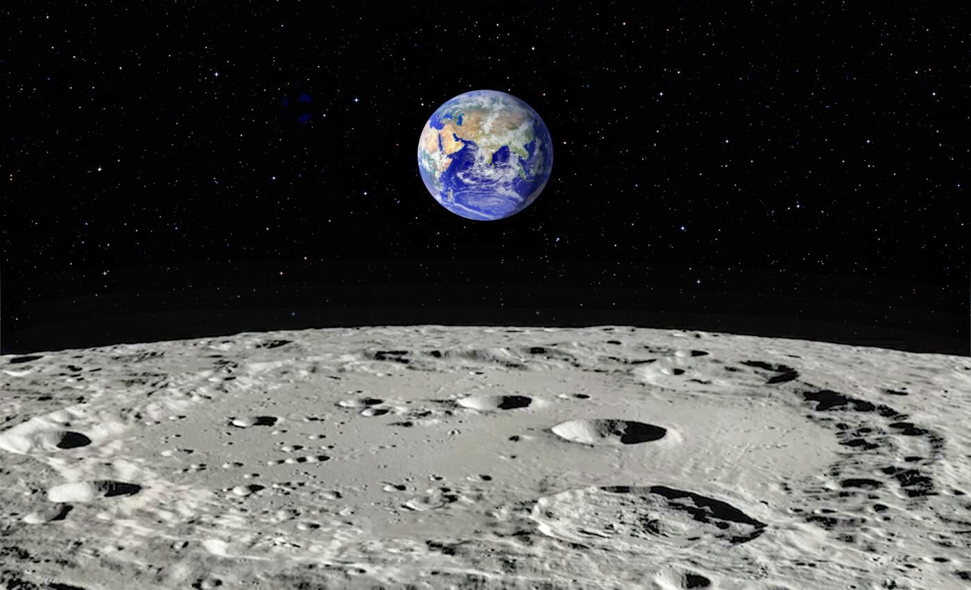 Can soil from the moon be used to construct buildings?
