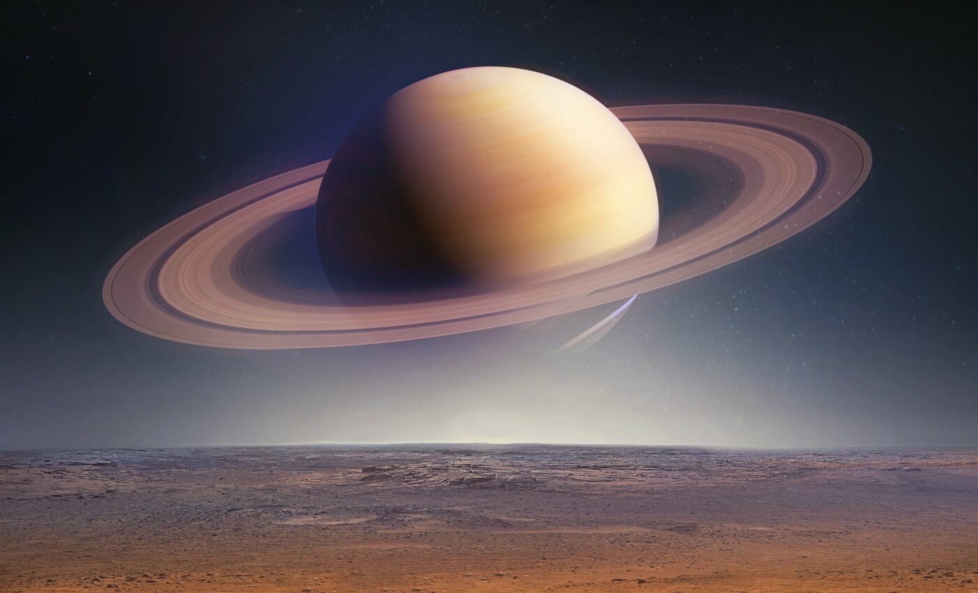 Saturn’s rings may have formed from a shattered moon
