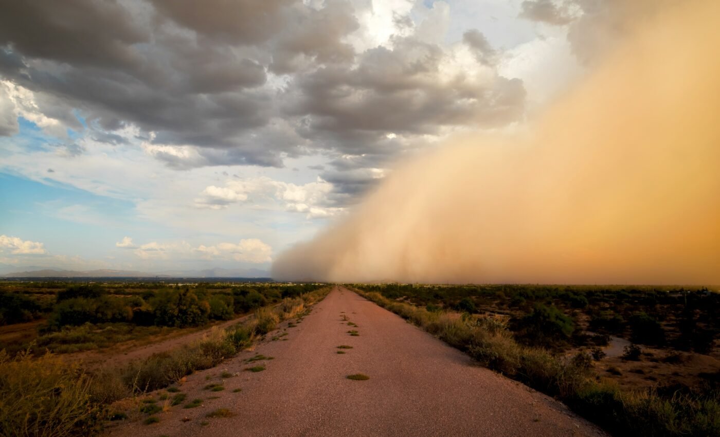 Atmospheric dust has been masking greenhouse warming
