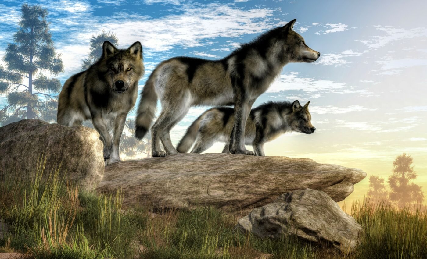 Clash of the top predators: wolves are eating sea otters