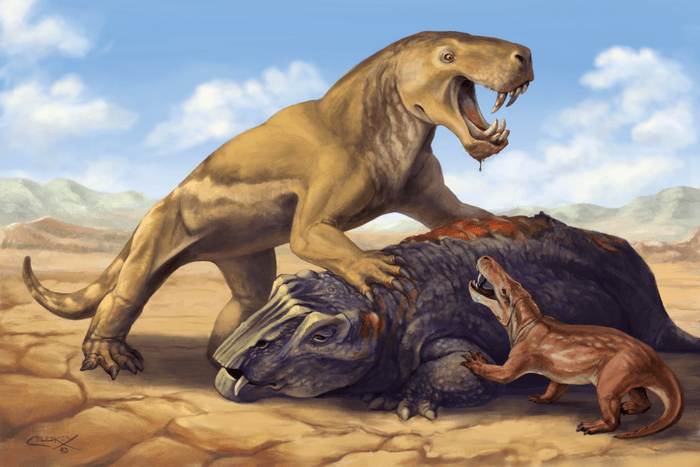 Saber-toothed predator was king prior to the Great Dying