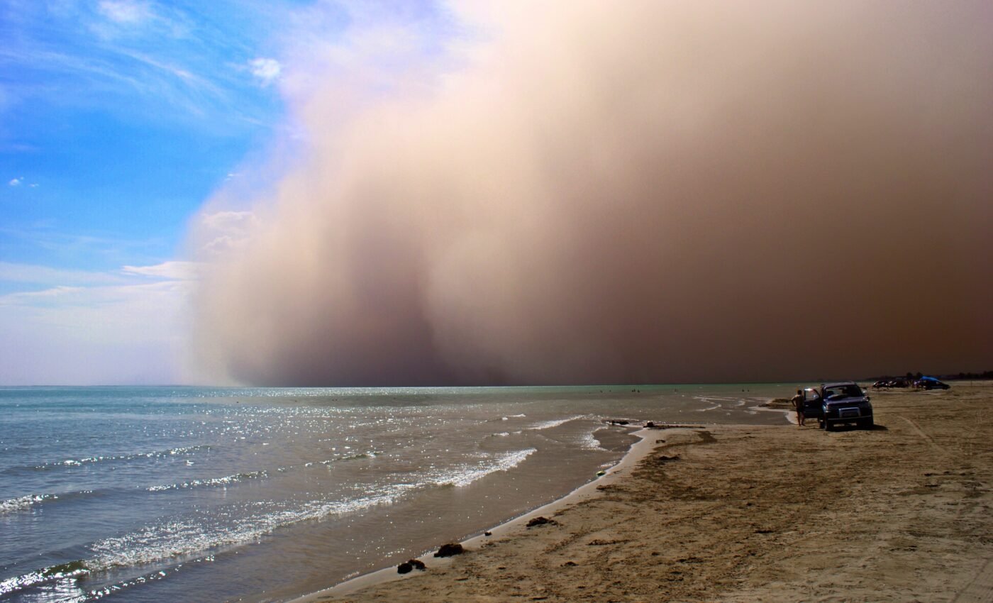 Dust storms in the Gulf of Alaska help shape the global climate