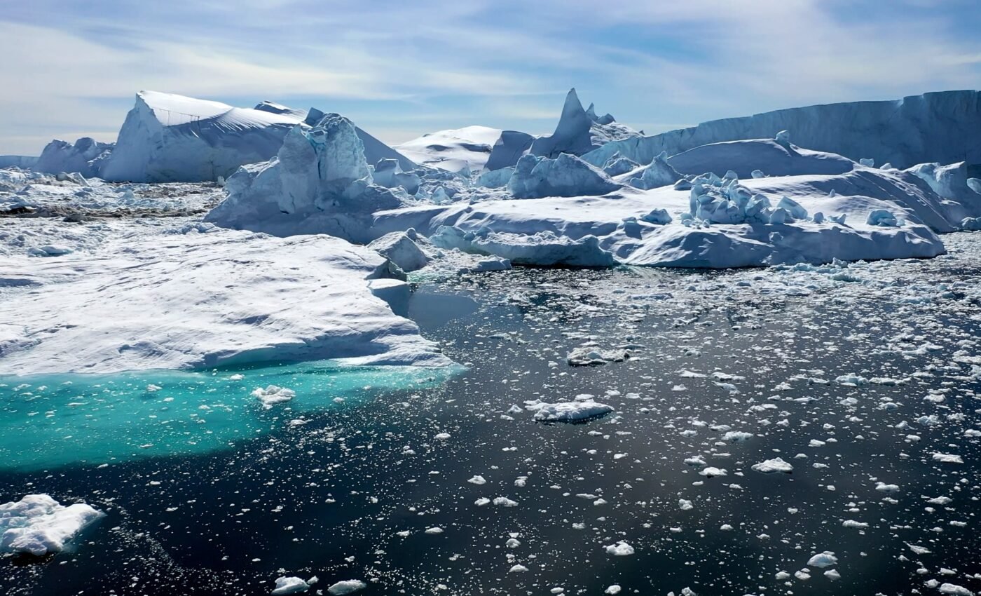 Water beneath glaciers may surge due to thinning ice sheets