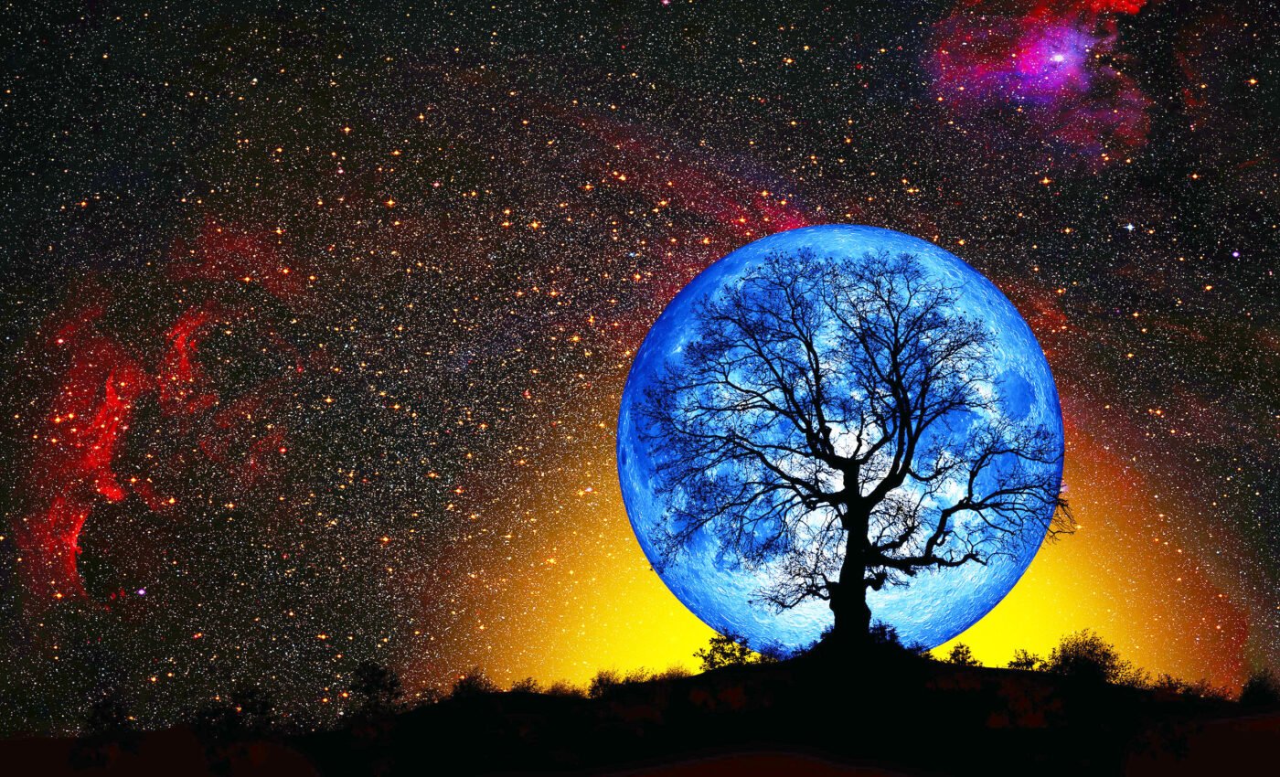 Tonight's rare "Blue Supermoon" will be the biggest and brightest of the year