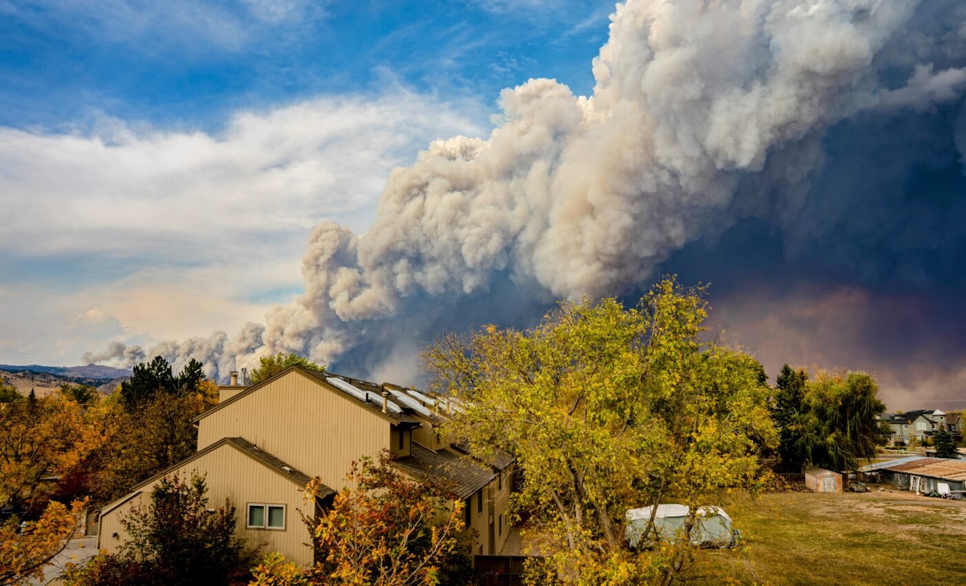 Wildfire smoke lingers in homes long after the fire is over