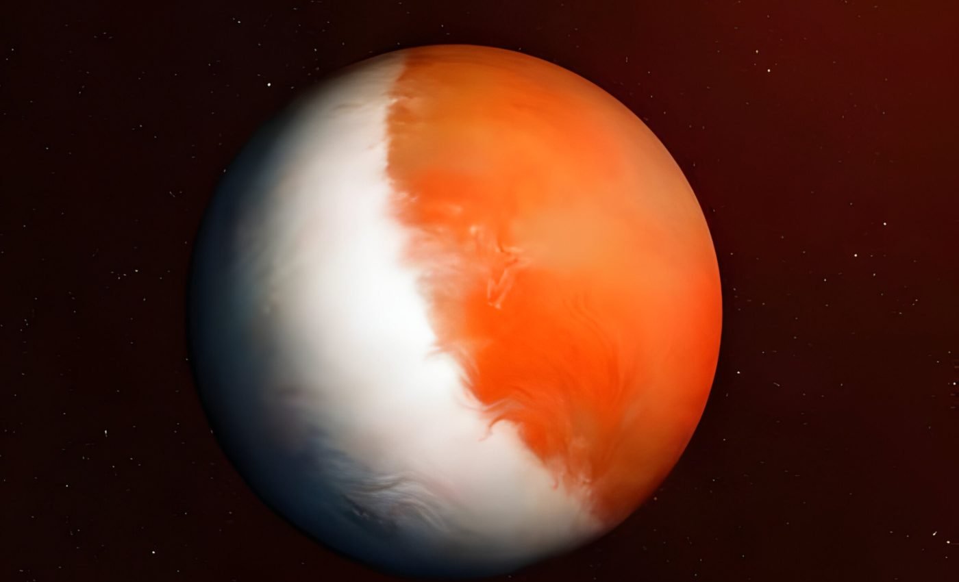 Fire and clouds: The ultra-hot Neptune that shouldn’t exist
