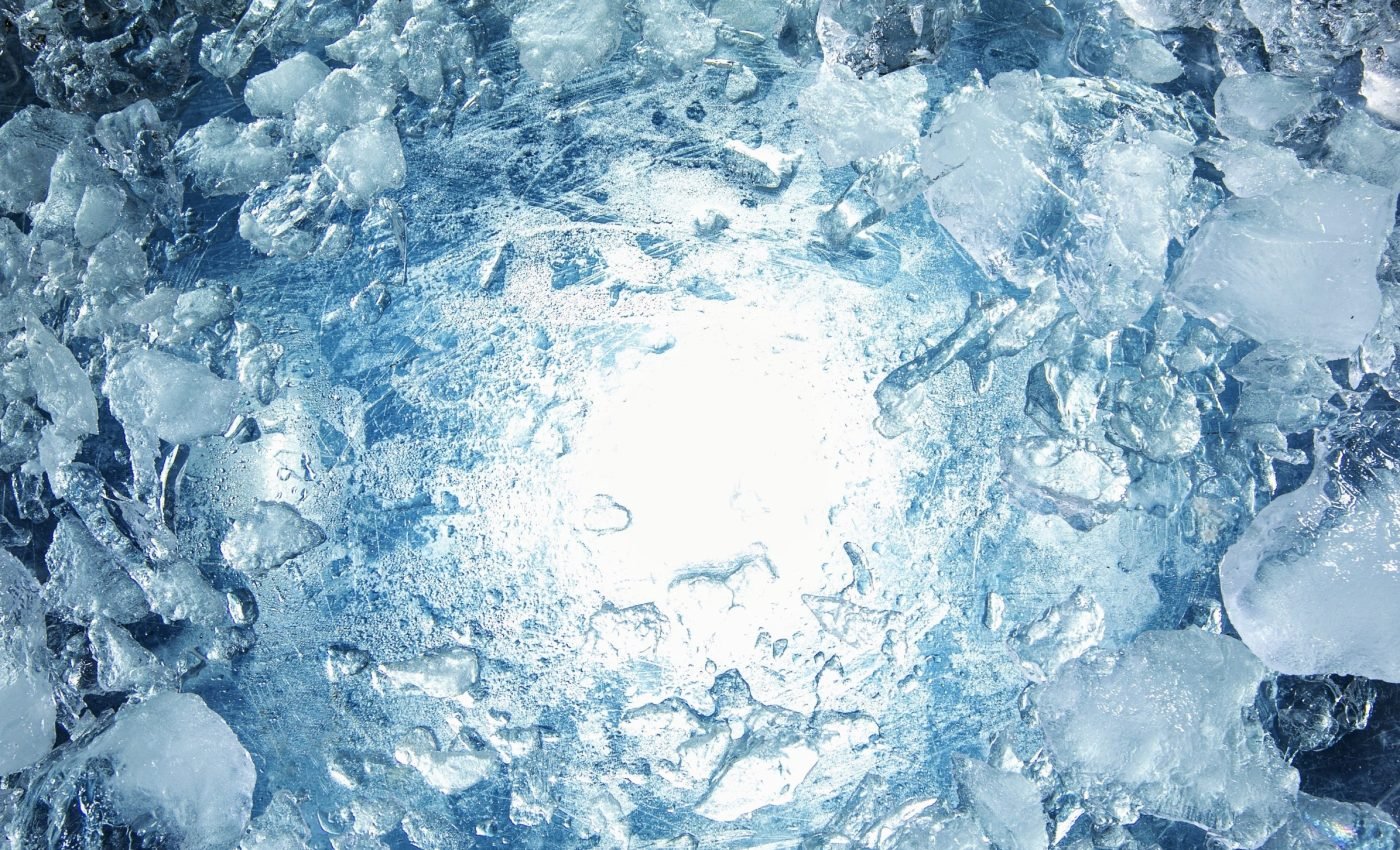 Ordinary ice generates electricity when bent or twisted