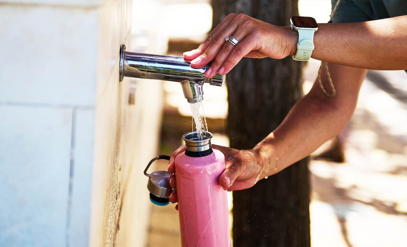 Reusable water bottles are a breeding ground for strep and fecal bacteria, study warns
